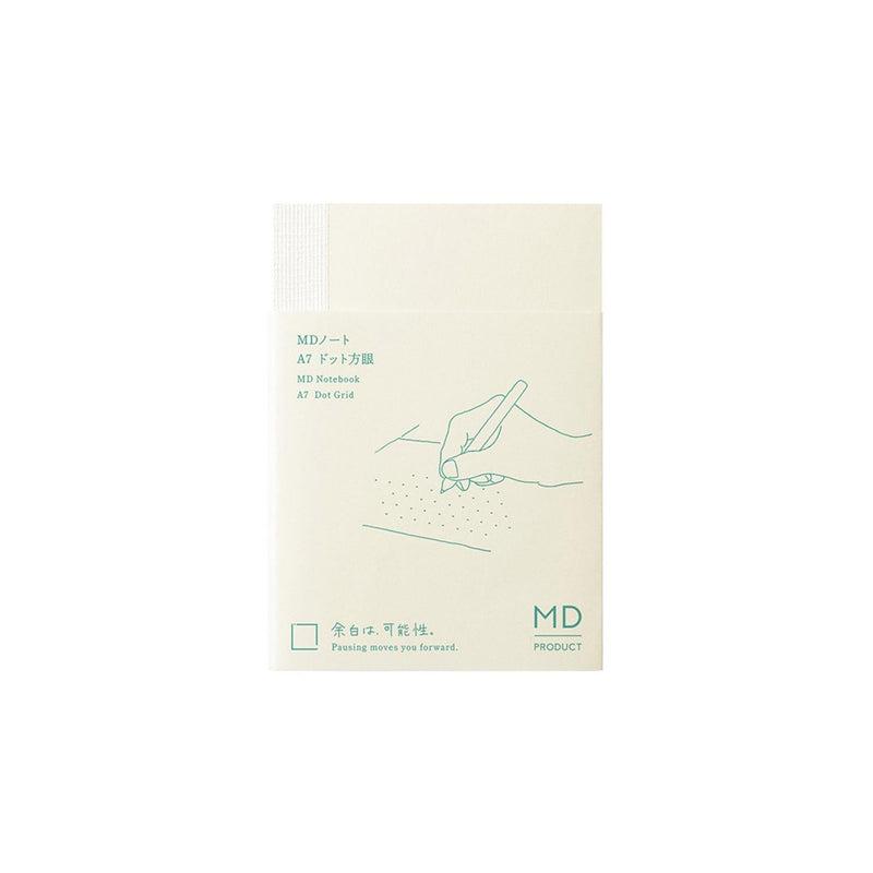 MD A7 dot grid notebook