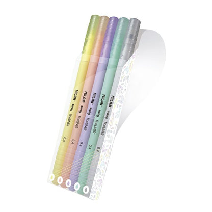 Pastel Fine Tip Fineliners 0.4mm - Set of 5