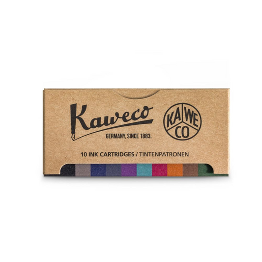 Kaweco ink Cartridges 10-Pack Colour Mix