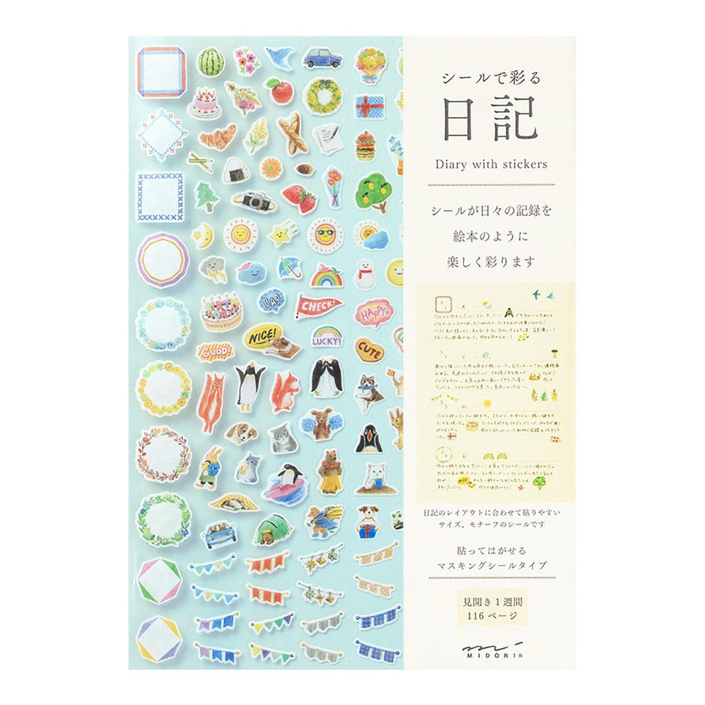Diary with Stickers