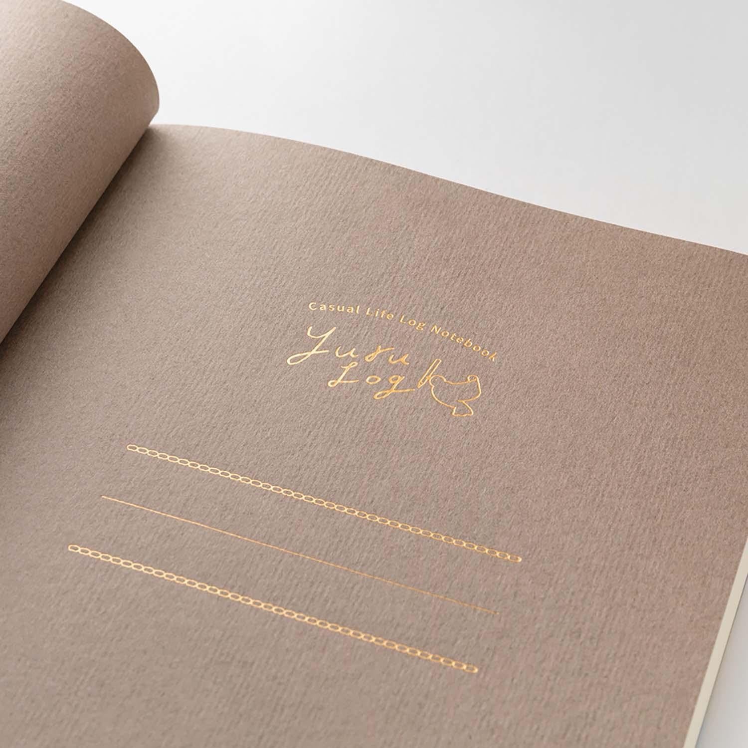 Yuru Log Notebook B6 - Cat