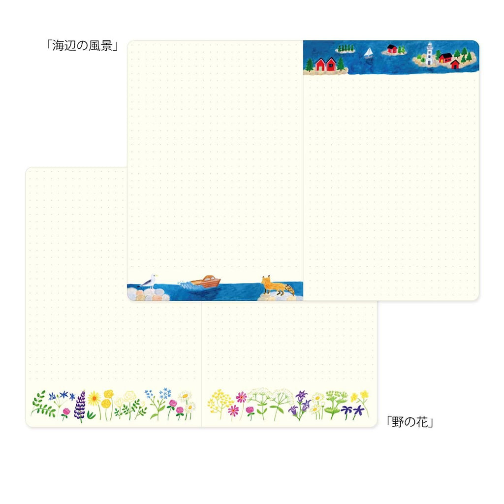 Yuru Log Notebook B6 - Scandinavia