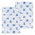 Yuru Log Notebook B6 - Blue Nordic