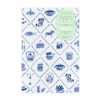 Yuru Log Notebook B6 - Blue Nordic