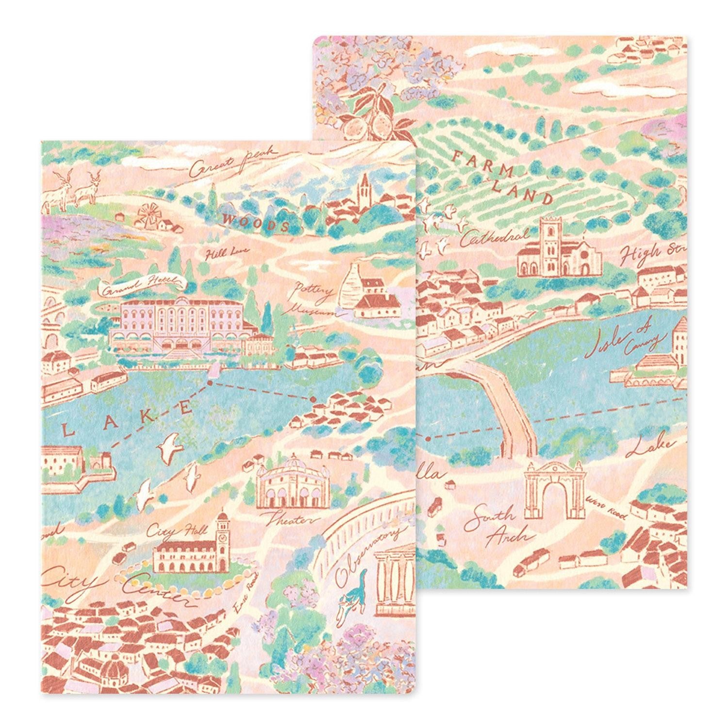 Yuru Log Notebook B6 - Travel & Hotel