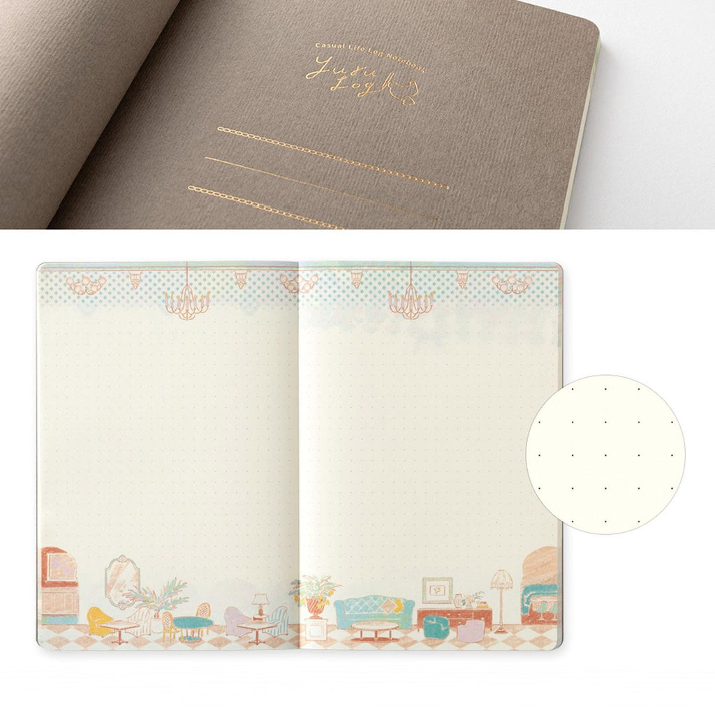 Yuru Log Notebook B6 - Travel & Hotel