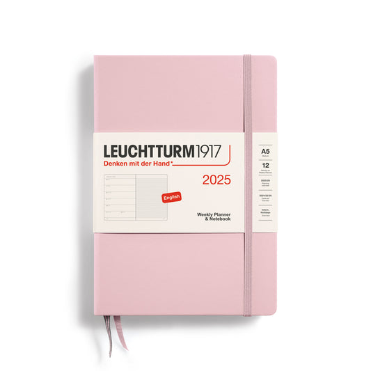 Leuchtturm1917 2025 A5 Weekly Planner & Notebook