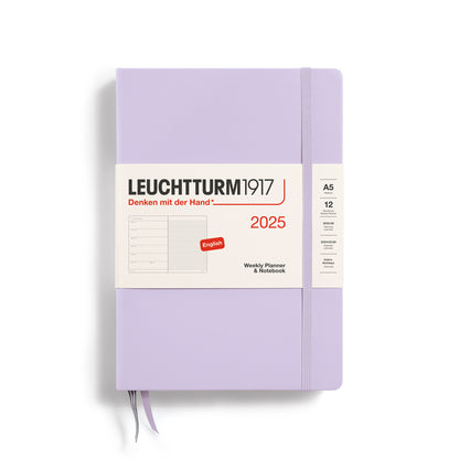 Leuchtturm1917 2025 A5 Weekly Planner & Notebook