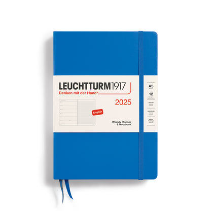 Leuchtturm1917 2025 A5 Weekly Planner & Notebook