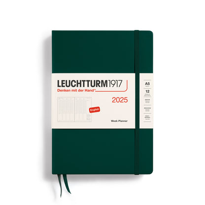 Leuchtturm1917 2025 A5 Week Planner