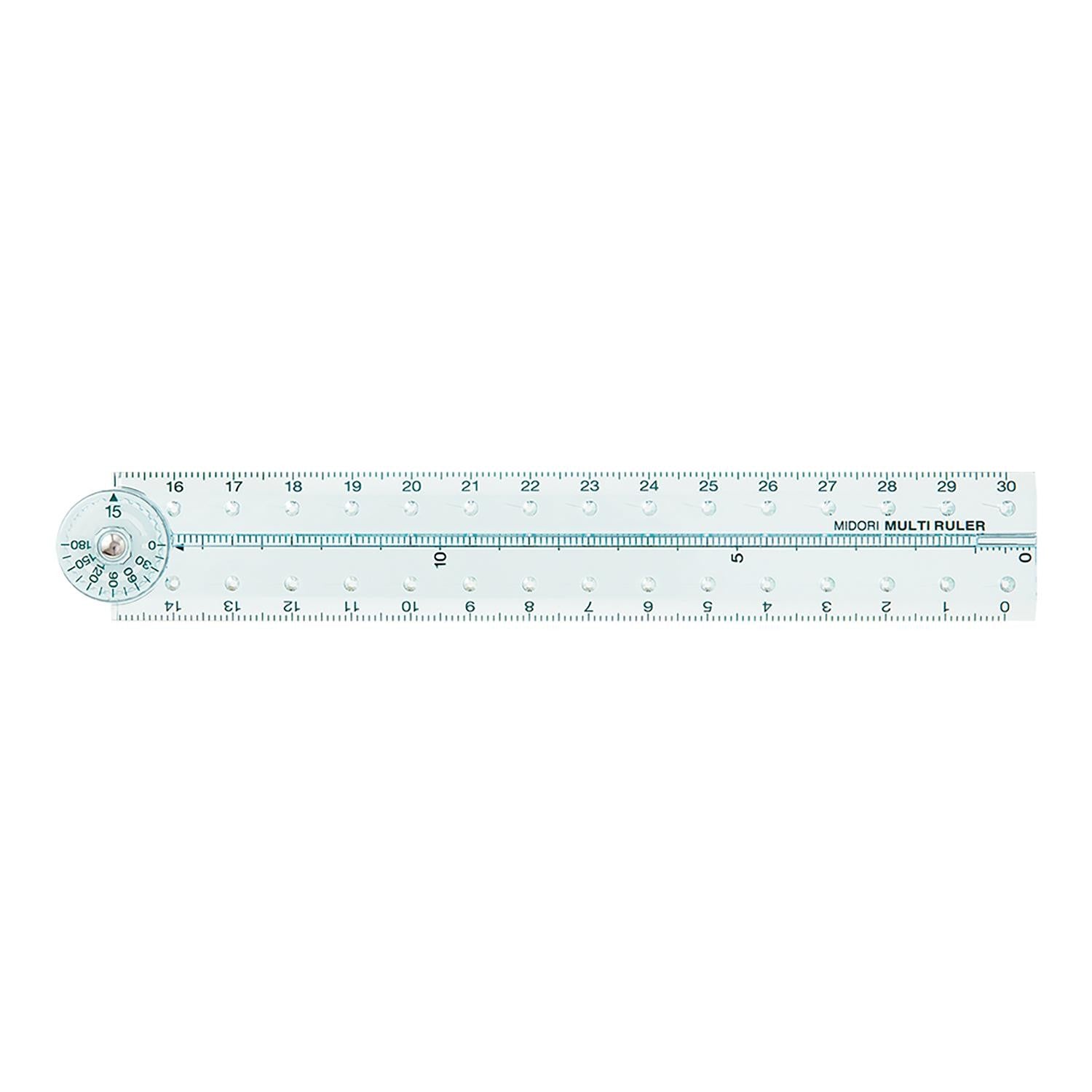 Multi Ruler 30cm Blue