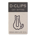 Sitting Cat Paper Clips