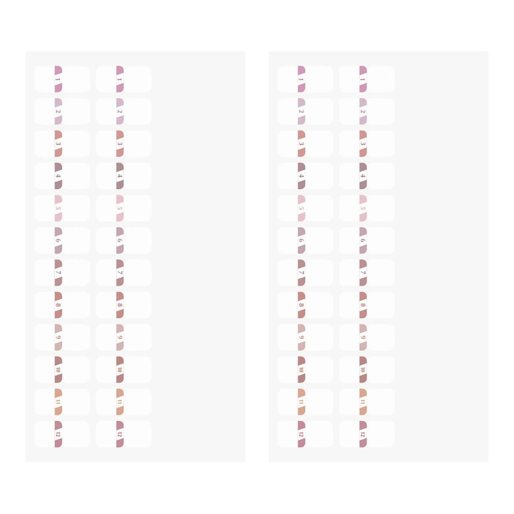 Numbered Index Labels (Small)