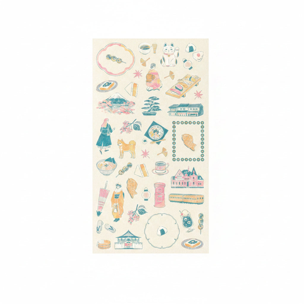 Japanese Motif Stickers