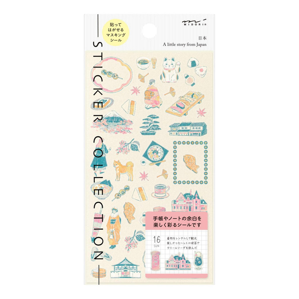 Japanese Motif Stickers
