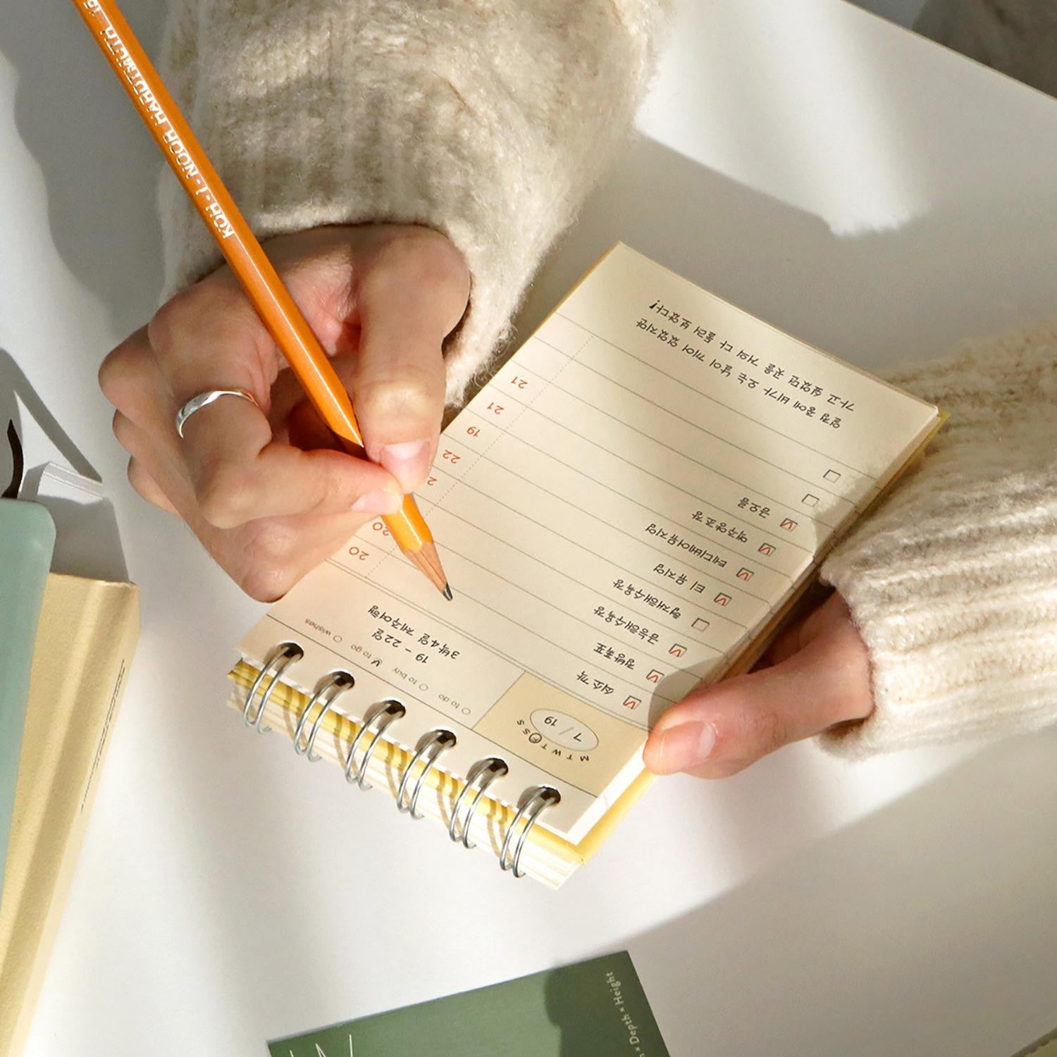 Flow Checklist Notepad
