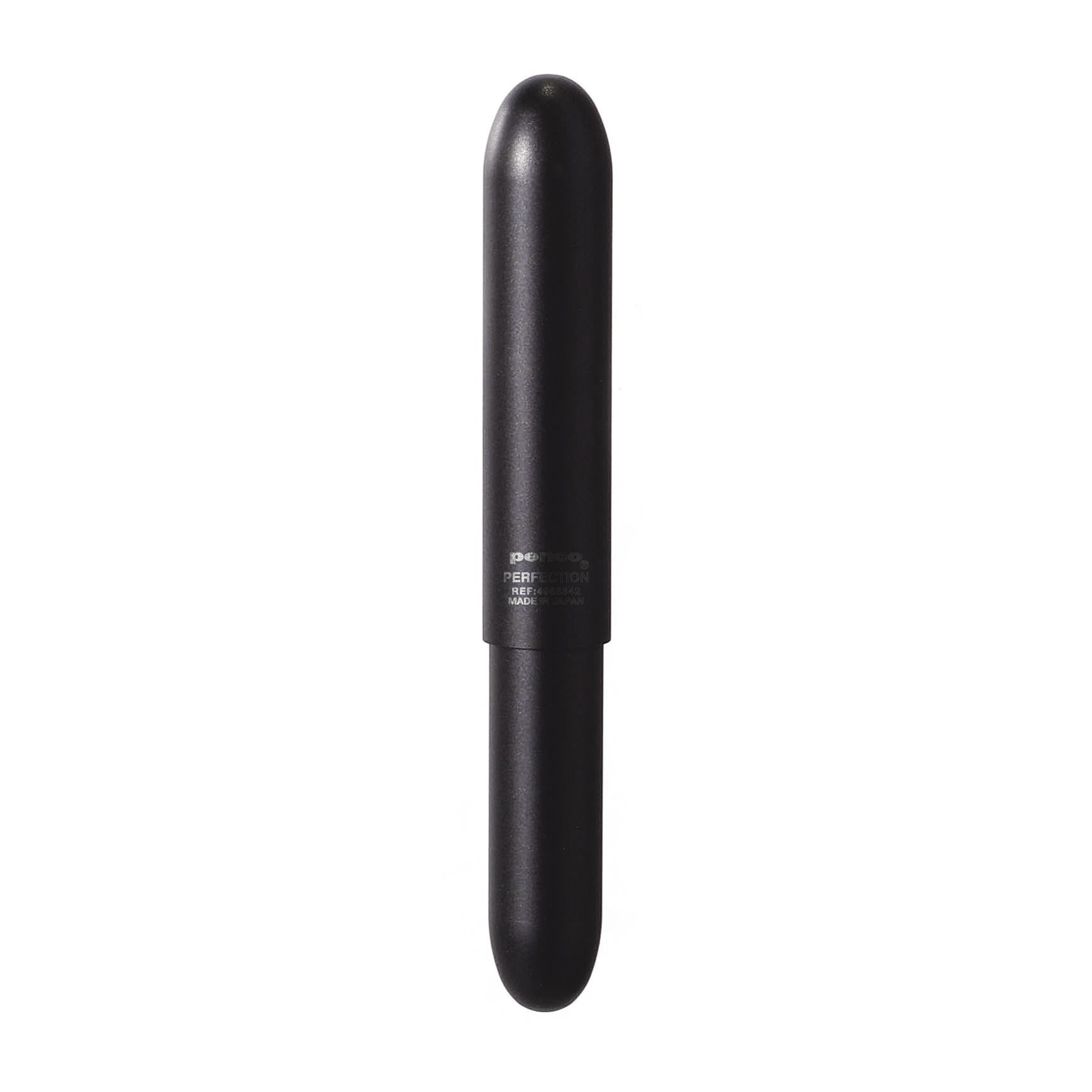 Penco Perfection Ballpoint Pen - Solid Brass, Black