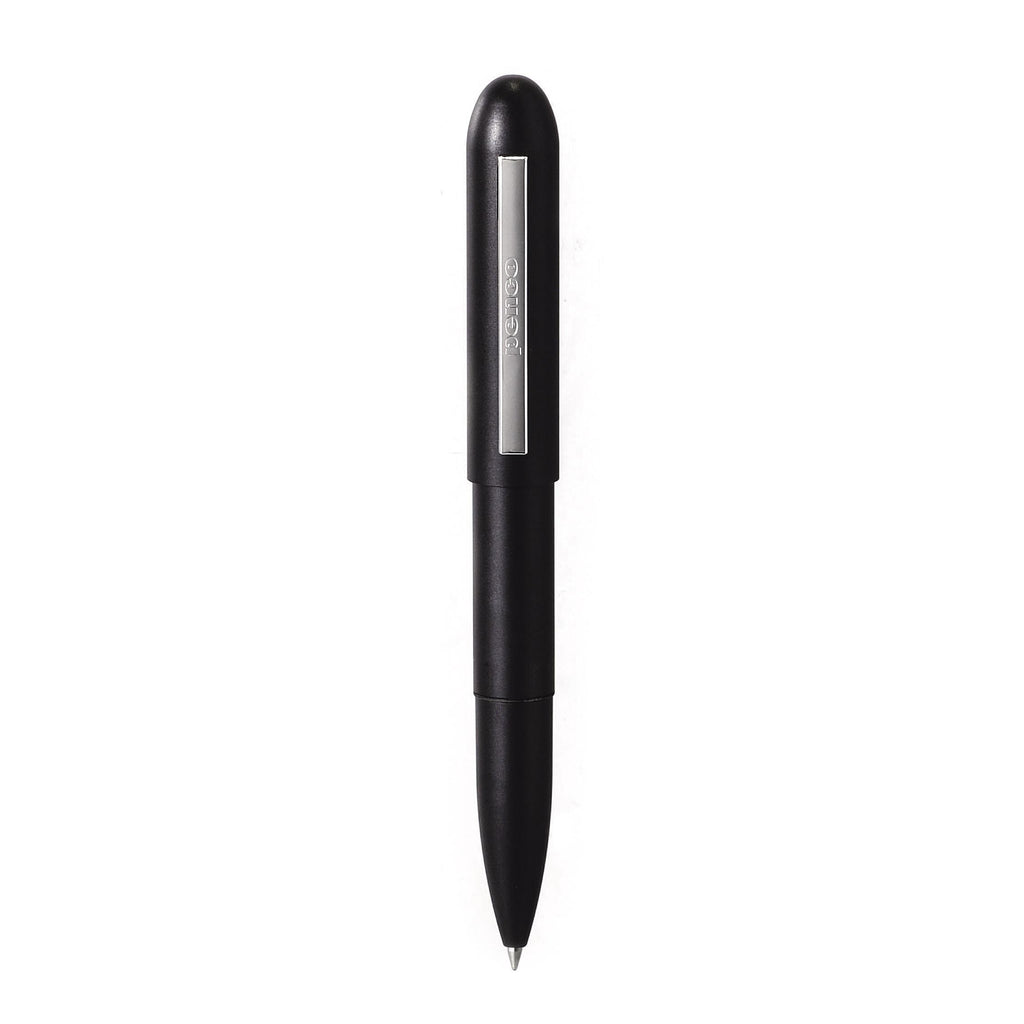Penco Perfection Ballpoint Pen - Solid Brass, Black