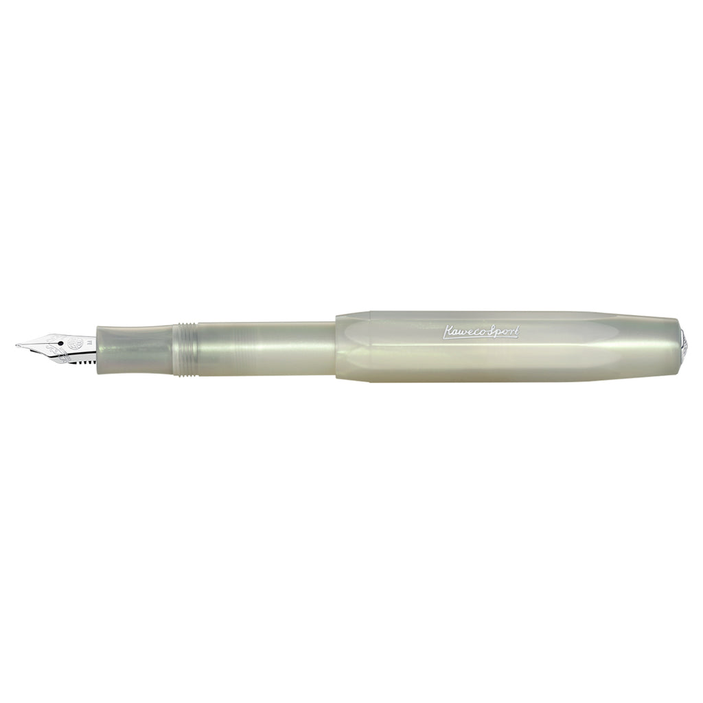 Kaweco Lunar Sport Fountain Pen Light Green open