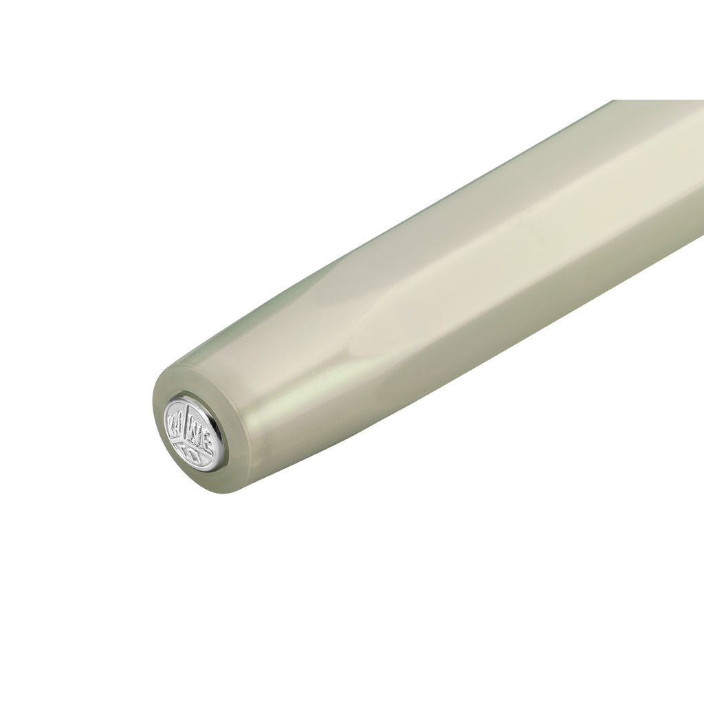 Kaweco Lunar Sport Fountain Pen Light Green detail front closed