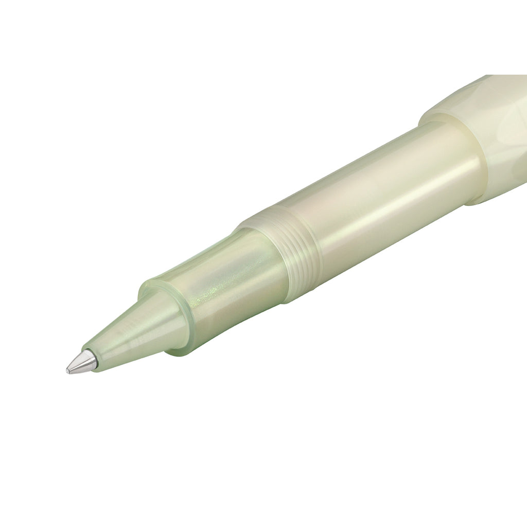 Kaweco Lunar Sport Roller Ball Light Green detail front open