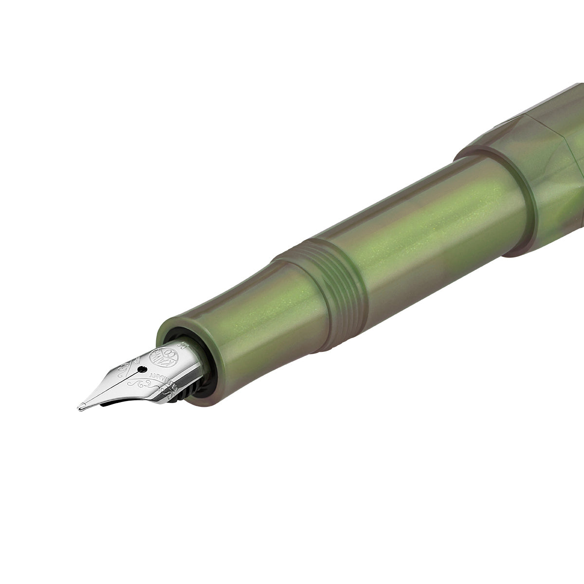 Kaweco Lunar Sport Fountain Pen Shadow Green detail front