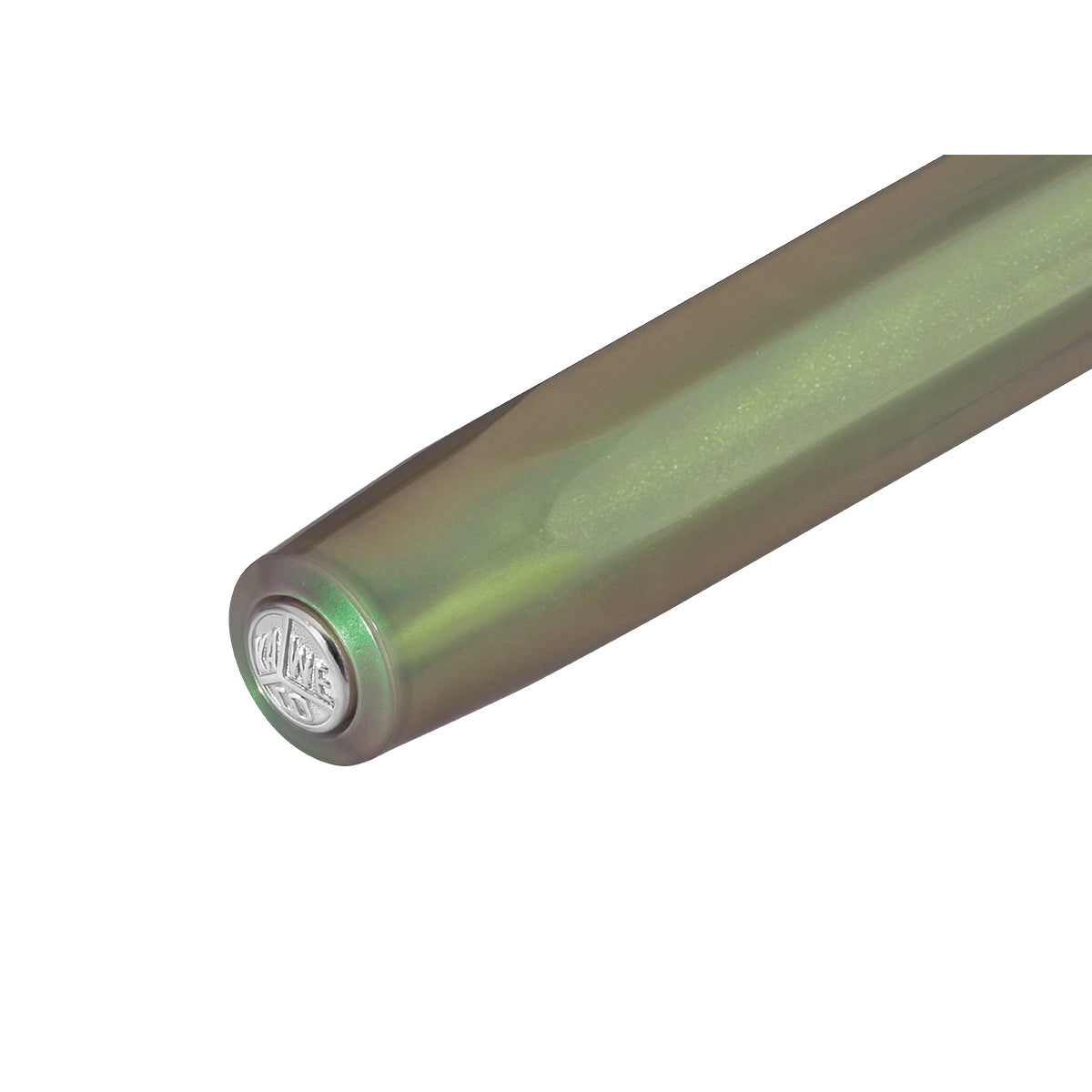 Kaweco Lunar Sport Roller Ball Shadow Green detail front closed
