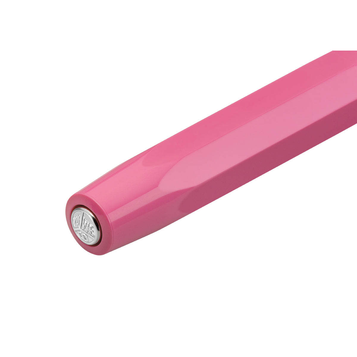 Kaweco Skyline Sport Fountain Pen Pink detail back open