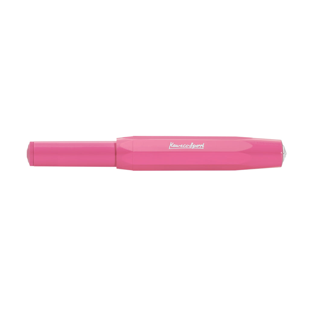 Kaweco Skyline Sport Gel Roller Pen Pink closed