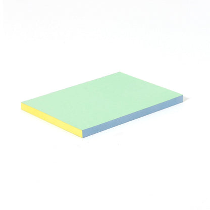 Sprayed Edge Notebook in Pink / Green