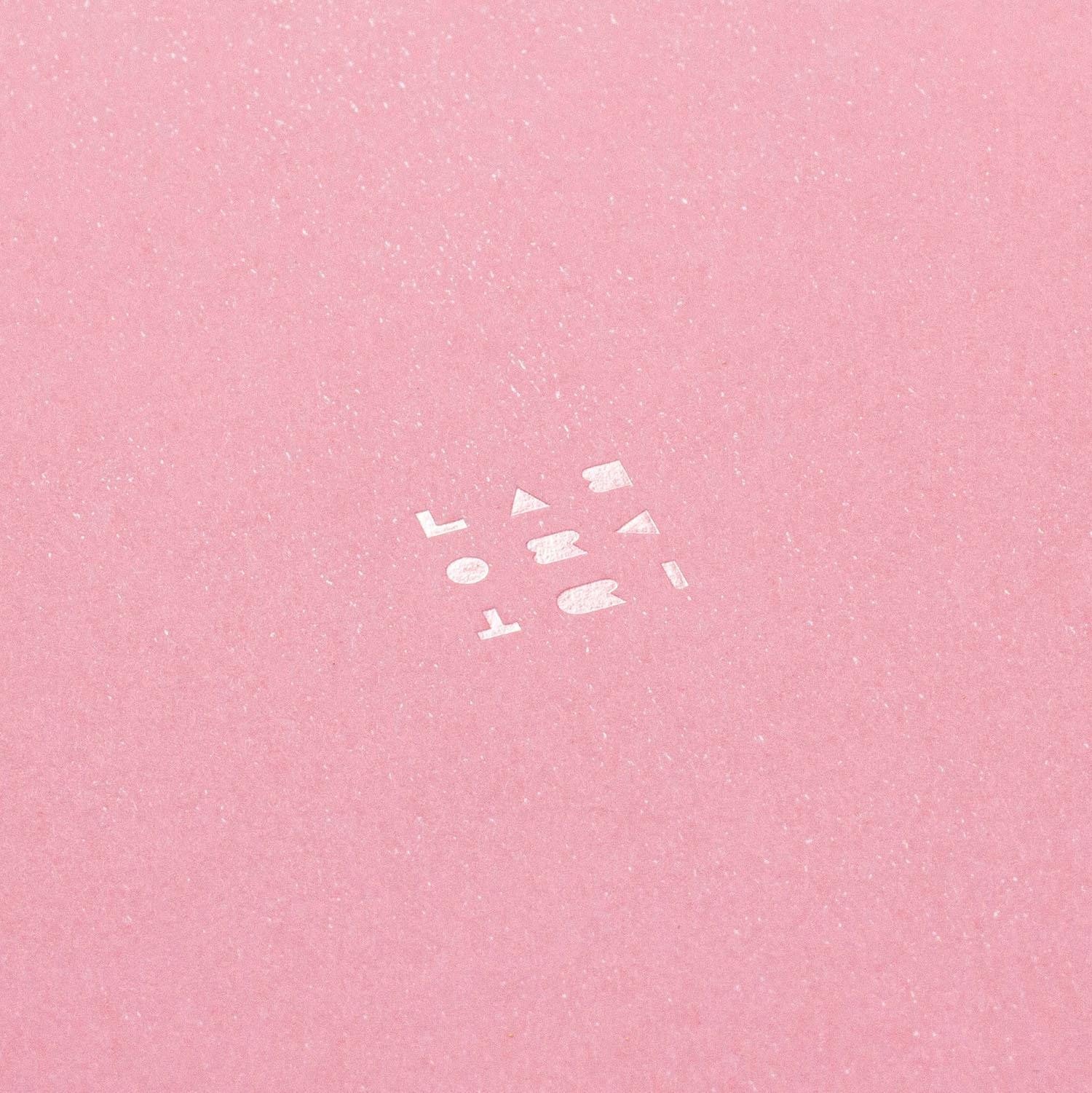 Sprayed Edge Notebook in Pink / Green