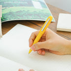 Penco bullet ballpoint pen retro design close-up