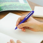 Penco bullet ballpoint pen in navy blue colour