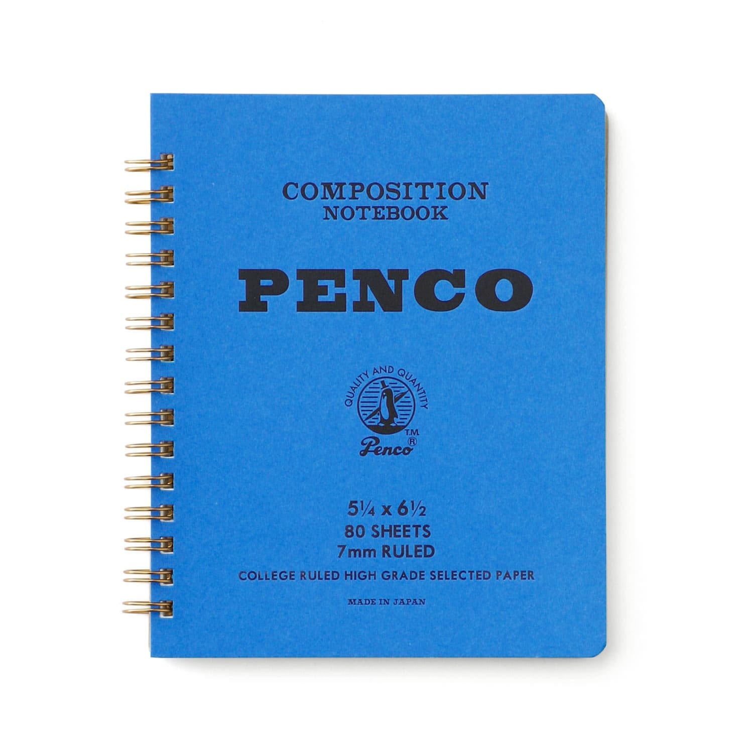 Penco composition book in blue product photo