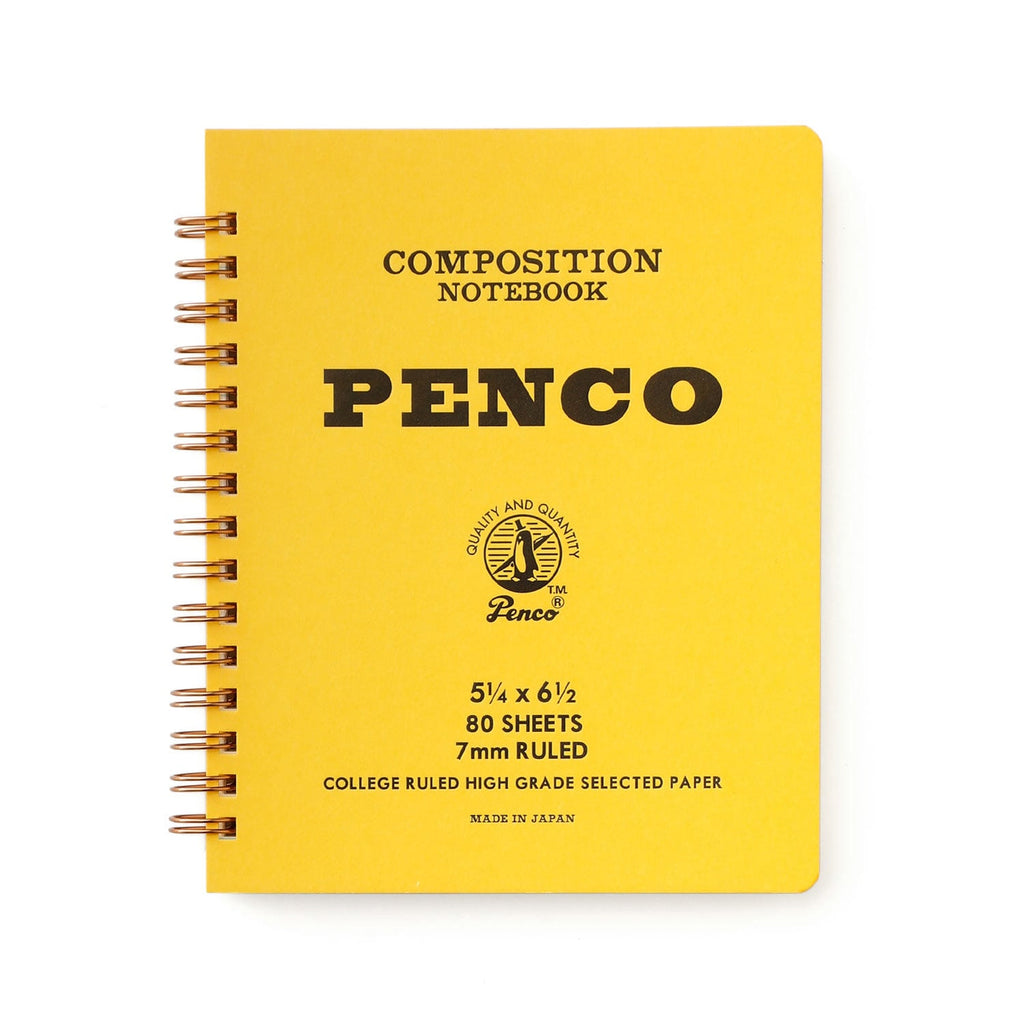 Penco composition book in yellow product photo