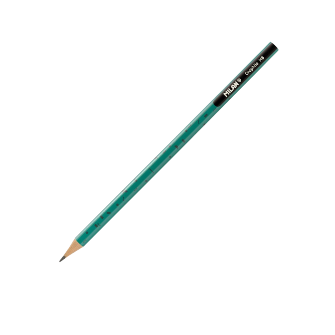 Milan confetti pencil in green product photo