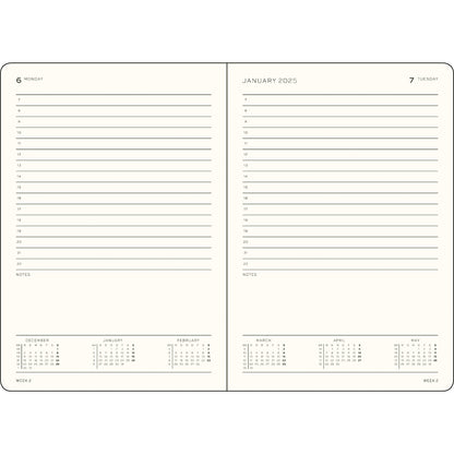 Leuchtturm1917 2025 A5 Daily Planner