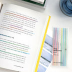 Iconic highlighter stickers tropical blur colours product photo
