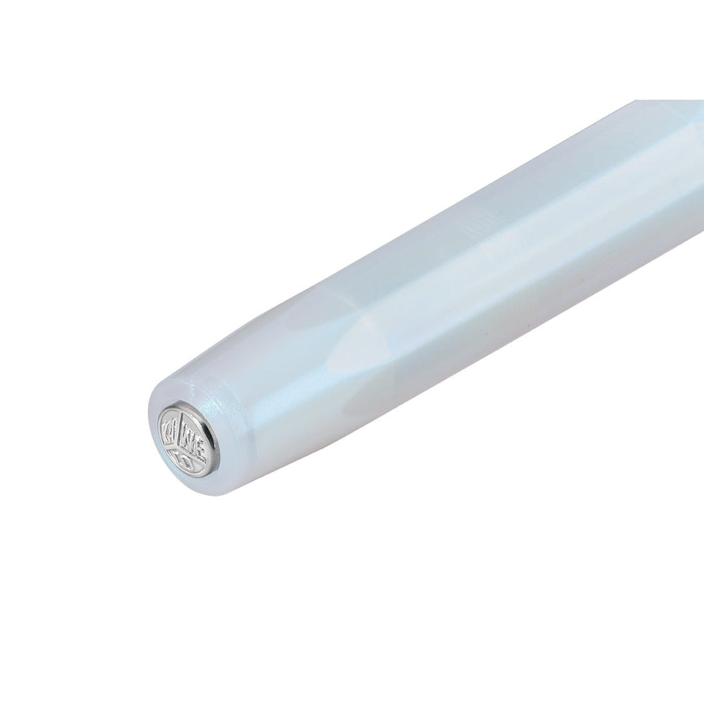 Kaweco Lunar Sport Fountain Pen Light Blue detail back open