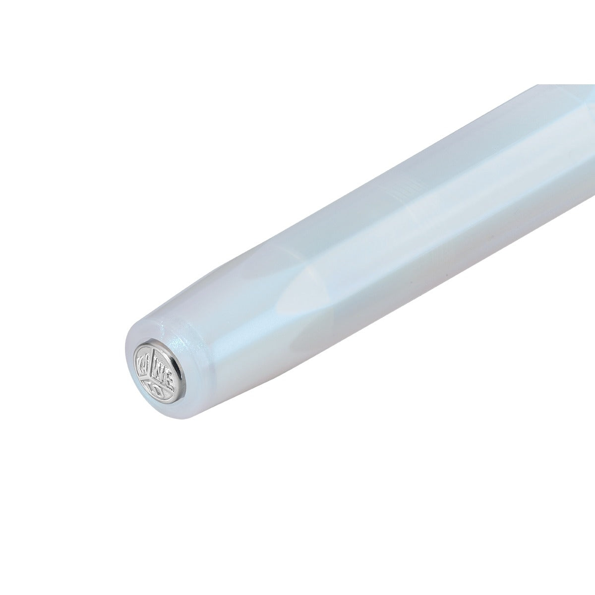 Kaweco Lunar Sport Fountain Pen Light Blue detail back open