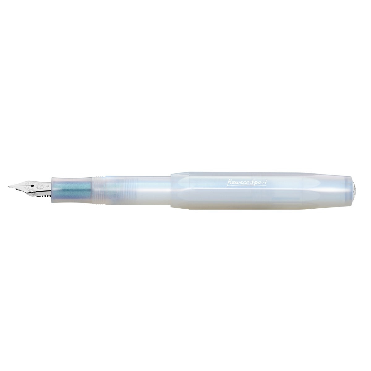 Kaweco Lunar Sport Fountain Pen Light Blue open
