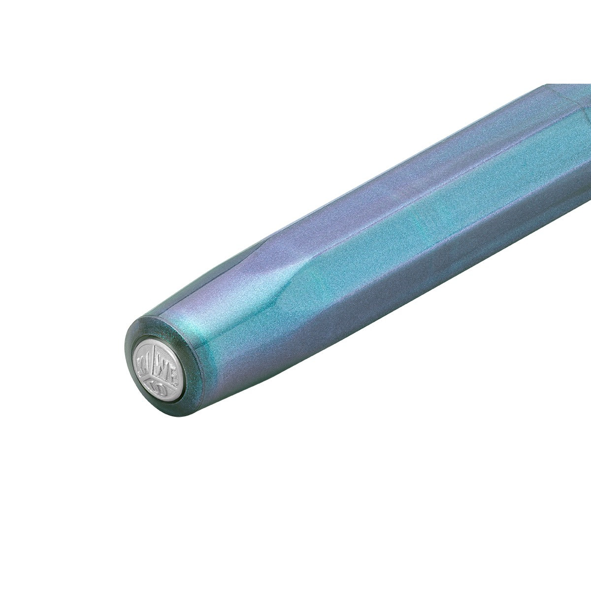 Kaweco Lunar Sport Roller Ball Shadow Blue detail front closed