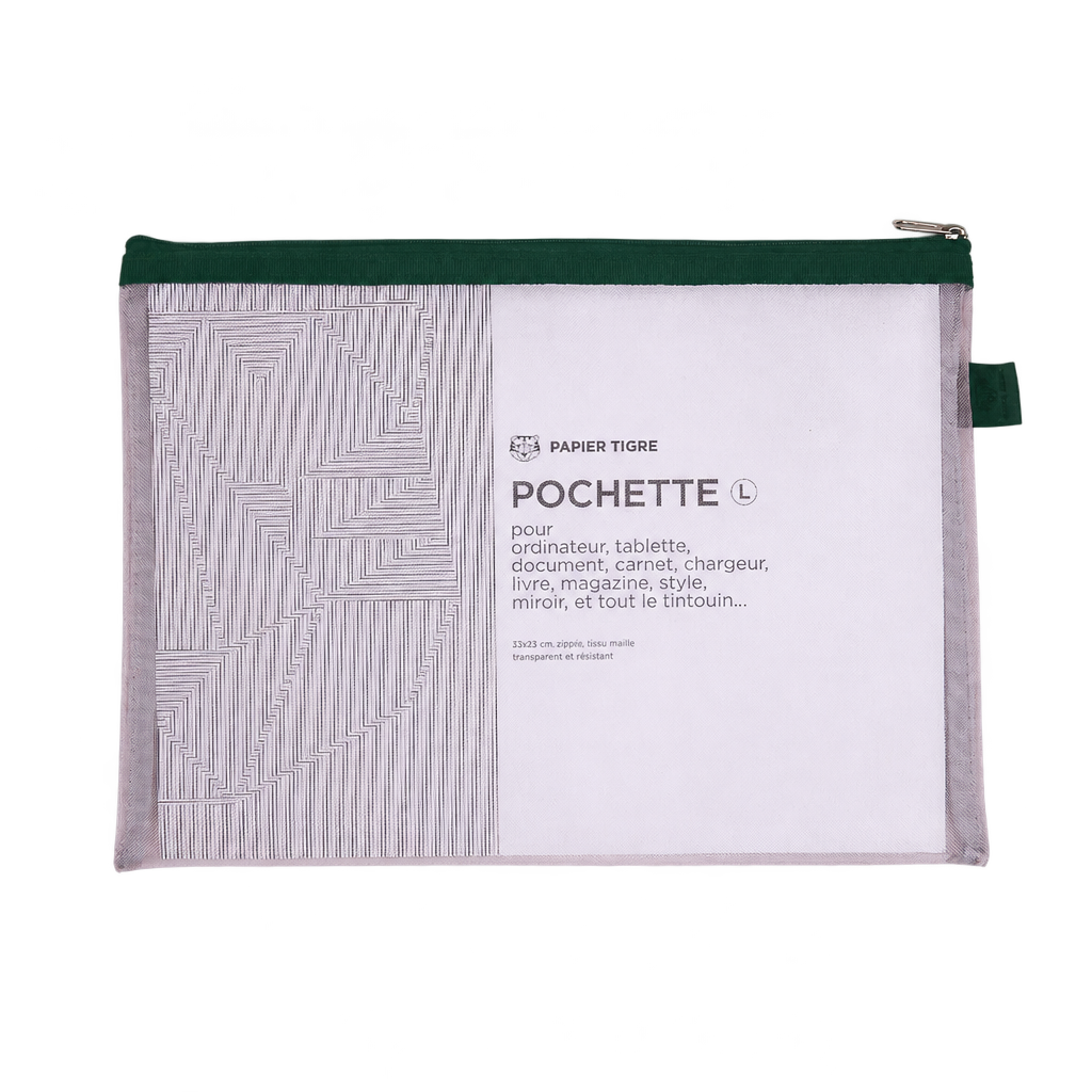 Large Mesh Pocket with transparent background