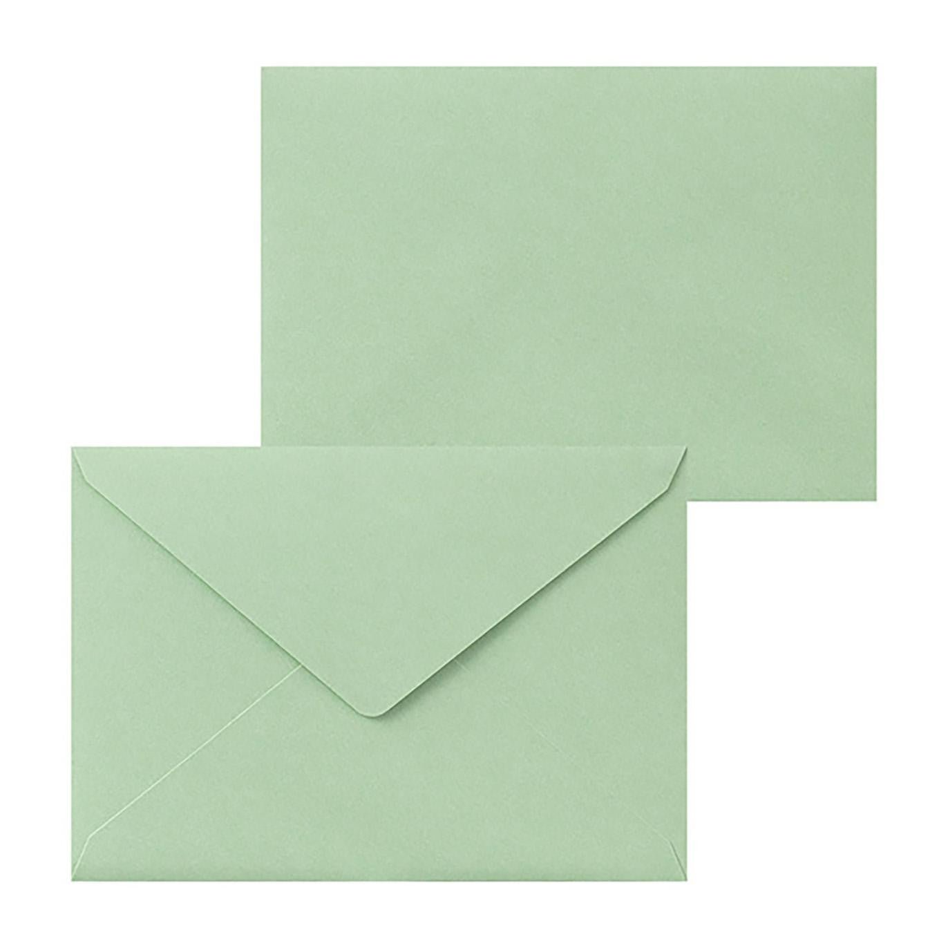 Midori berry bouquet letter writing set envelope detail