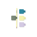 Leuchtturm1917 sage green pen loop attached to notebook