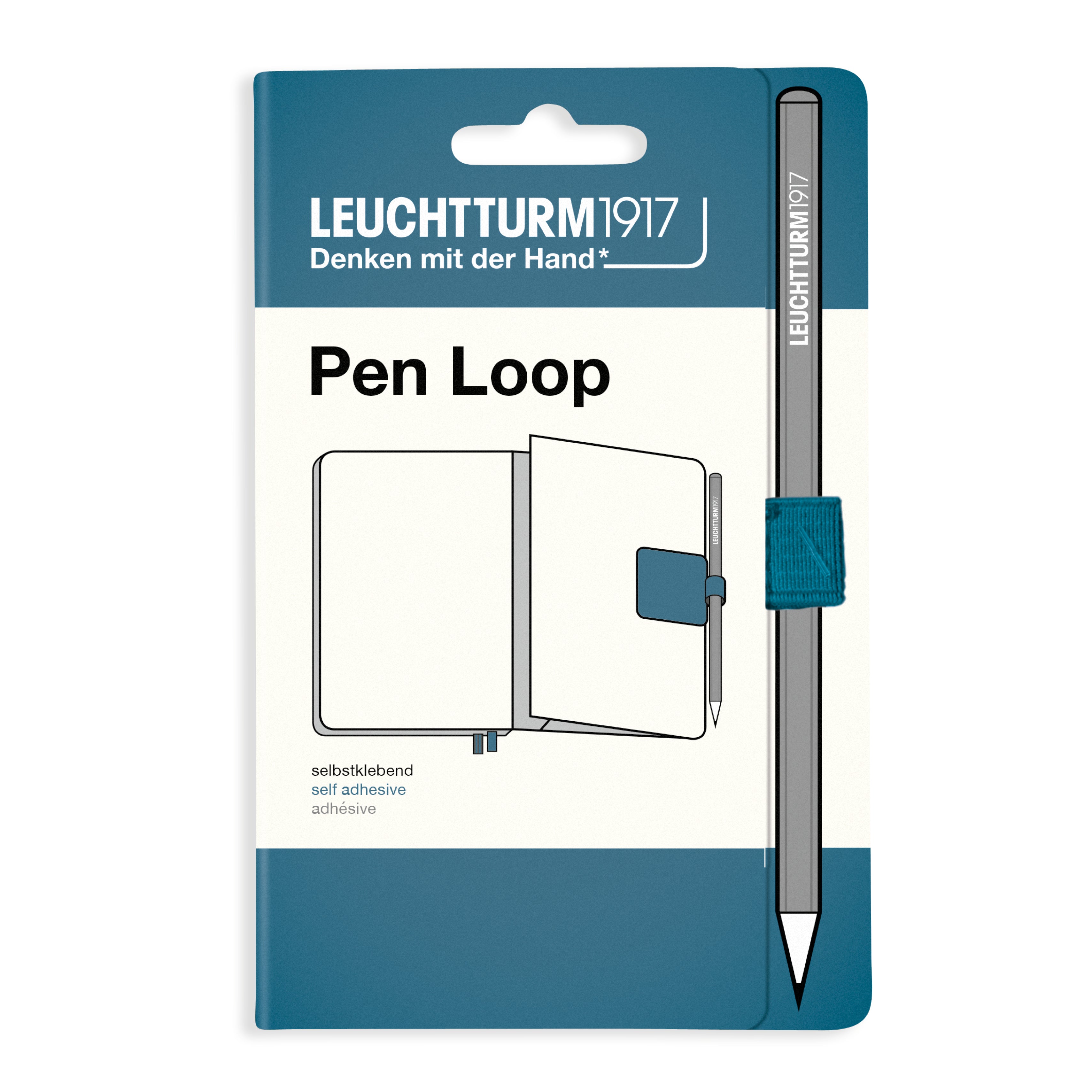 Leuchtturm1917 pen loop in stone blue product photo