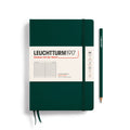 Leuchtturm1917 A5 forest green notebook ruled version