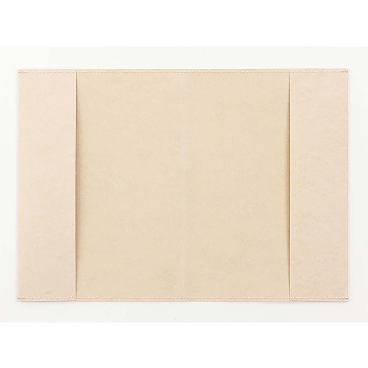 Midori MD Paper leather effect notebook cover close-up