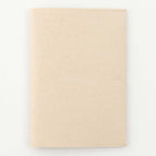 Midori MD Paper A5 leather effect cover on desk