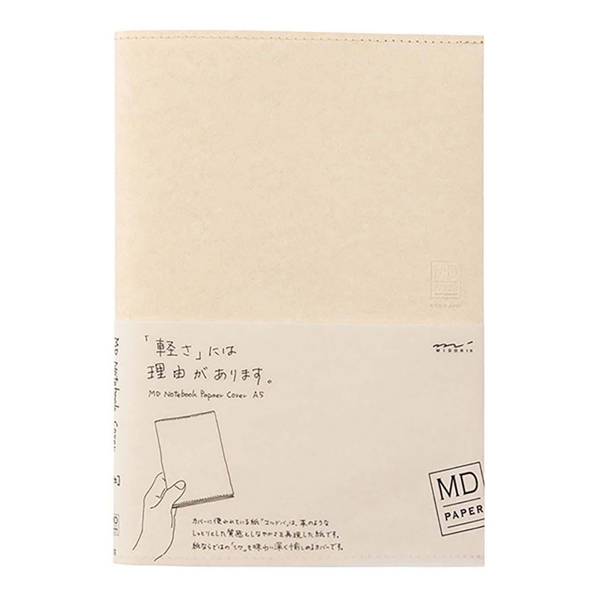 Midori MD Paper leather effect cover lifestyle flat lay